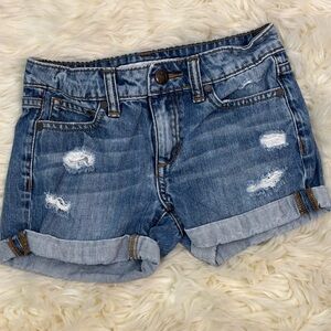 Joe’s Kids Denim Distressed Shorts Sz. 7